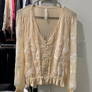 Embroidered blouse